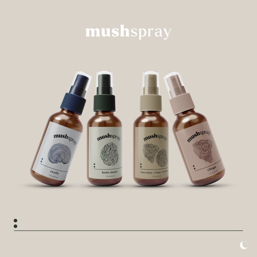 Product Design Bottle Package Mushspray