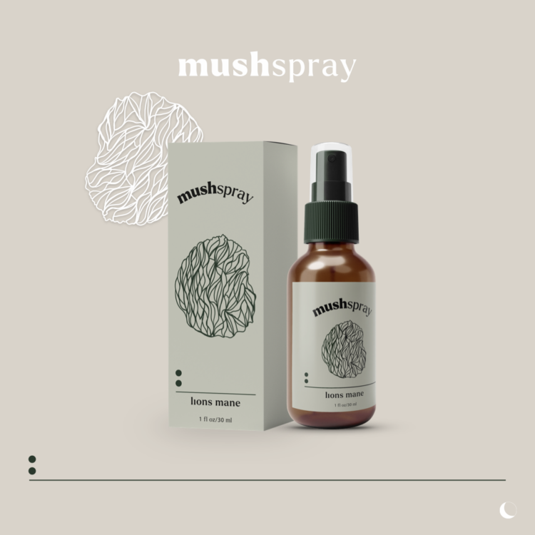 Product Design Bottle Package Mushspray