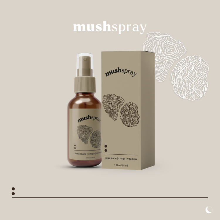 Product Design Bottle Package Mushspray
