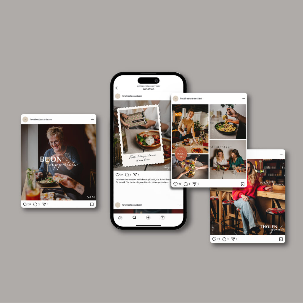 Templates social media Hotel Restaurant SAM